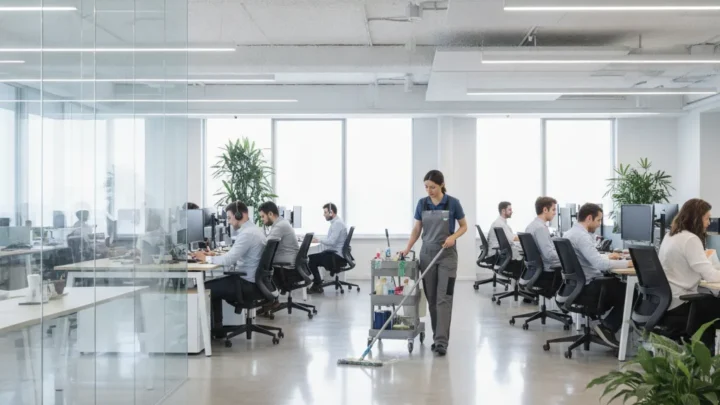 Nettoyage bureaux open space | guide pratique 2026