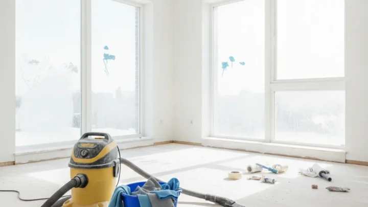 Nettoyage après travaux rénovation maison, guide 2026