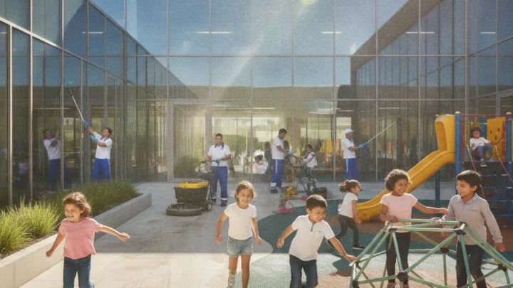 Nettoyage crèche école et établissement scolaire