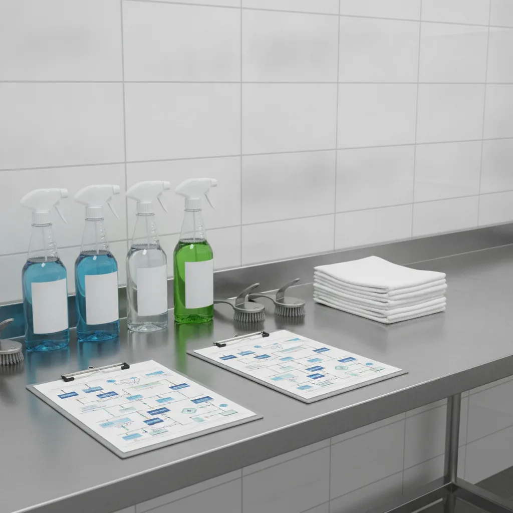 nettoyage restaurant cuisine professionnelle HACCP