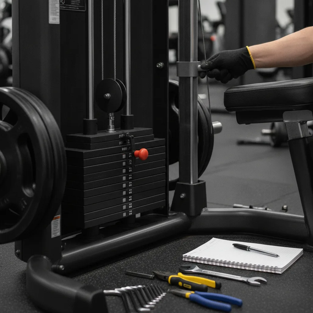 nettoyage salle de sport fitness