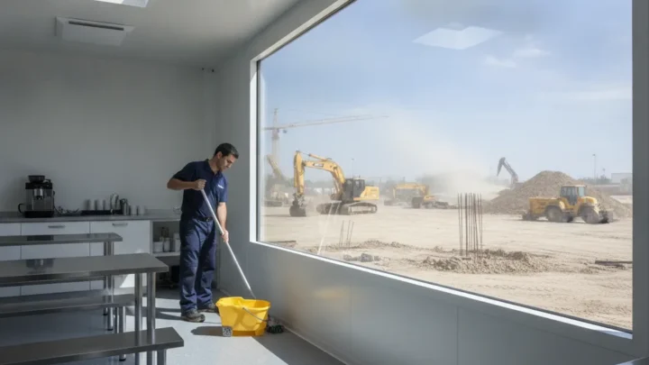 Nettoyage bungalow chantier base vie, prix et règles 2026
